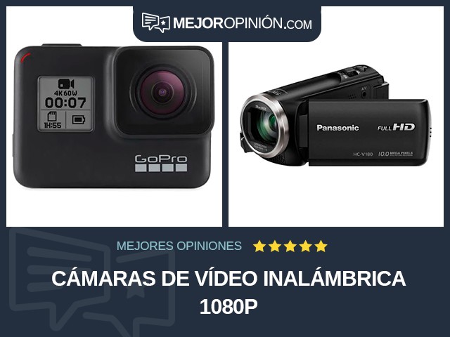 Cámaras de vídeo Inalámbrica 1080p