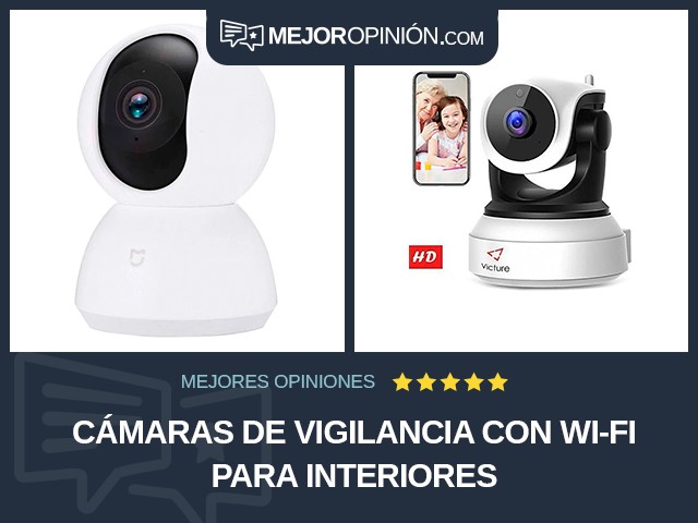 Cámaras de vigilancia Con Wi-Fi Para interiores