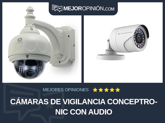 Cámaras de vigilancia Conceptronic Con audio
