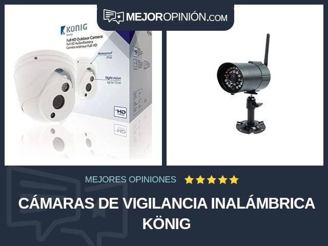 Cámaras de vigilancia Inalámbrica König