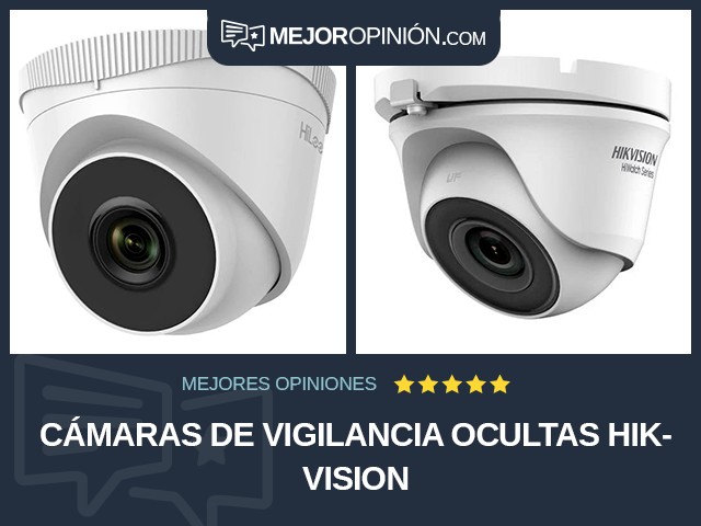 Cámaras de vigilancia ocultas Hikvision