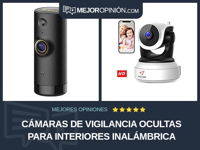 Cámaras de vigilancia ocultas Para interiores Inalámbrica