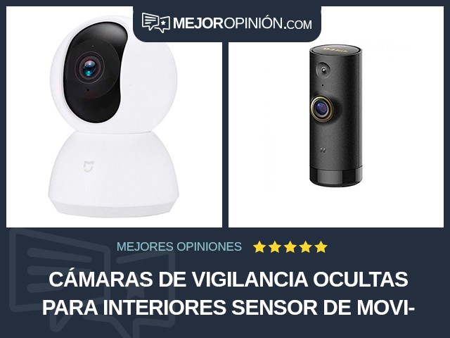 Cámaras de vigilancia ocultas Para interiores Sensor de movimiento