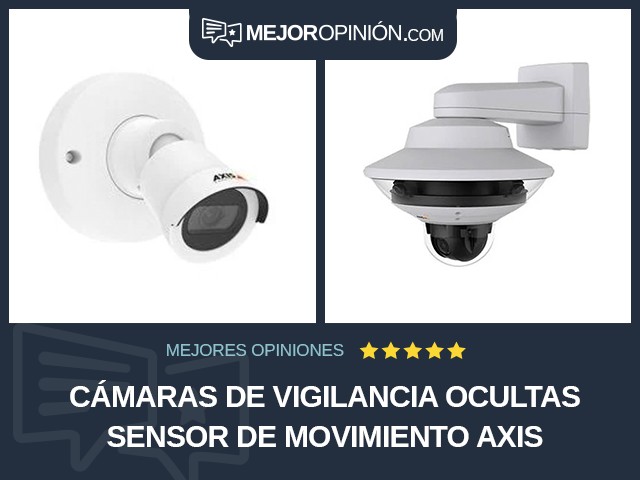 Cámaras de vigilancia ocultas Sensor de movimiento Axis