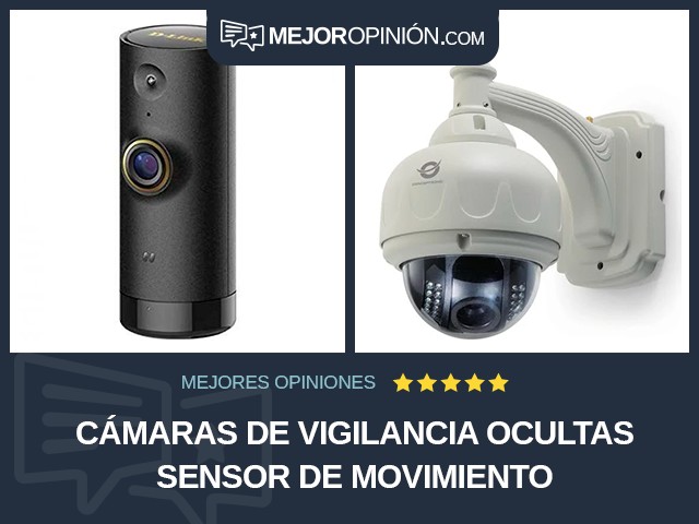 Cámaras de vigilancia ocultas Sensor de movimiento