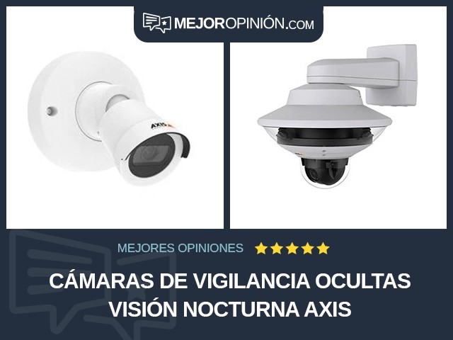 Cámaras de vigilancia ocultas Visión nocturna Axis