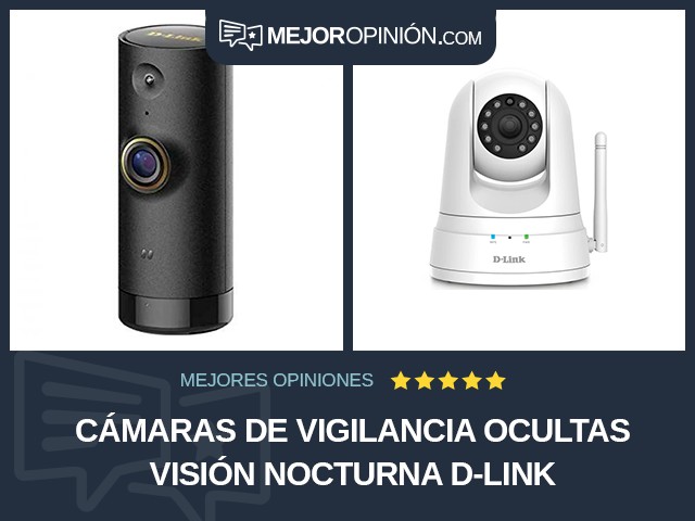 Cámaras de vigilancia ocultas Visión nocturna D-Link