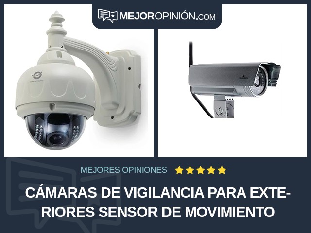 Cámaras de vigilancia Para exteriores Sensor de movimiento