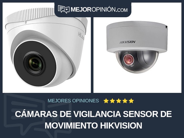 Cámaras de vigilancia Sensor de movimiento Hikvision