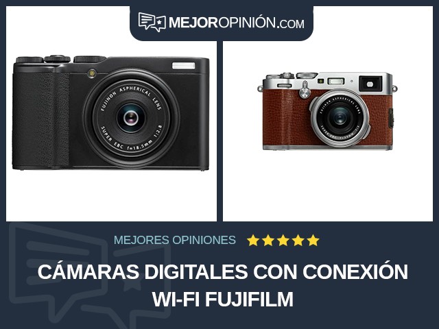 Cámaras digitales Con conexión Wi-Fi Fujifilm