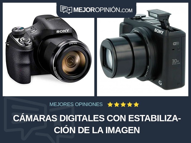 Cámaras digitales Con estabilización de la imagen