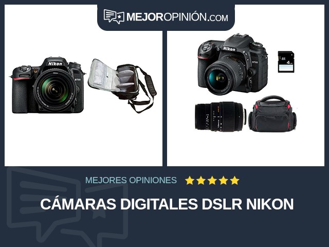 Cámaras digitales DSLR Nikon