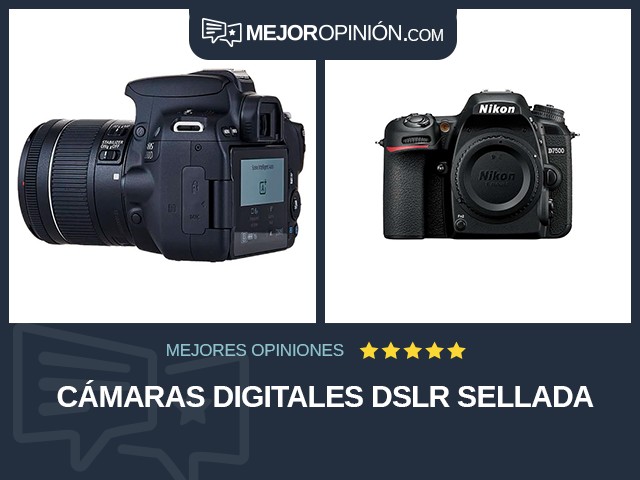 Cámaras digitales DSLR Sellada