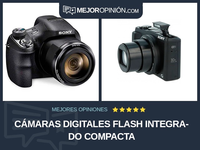 Cámaras digitales Flash integrado Compacta