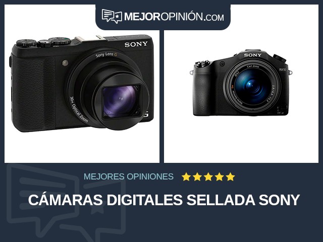 Cámaras digitales Sellada Sony