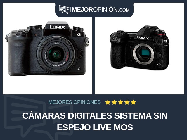 Cámaras digitales Sistema sin espejo Live MOS