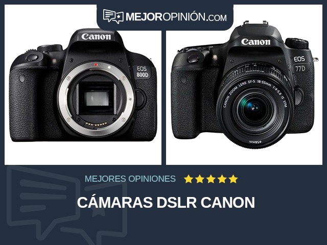 Cámaras DSLR Canon