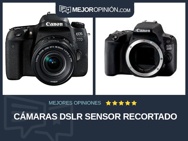 Cámaras DSLR Sensor recortado