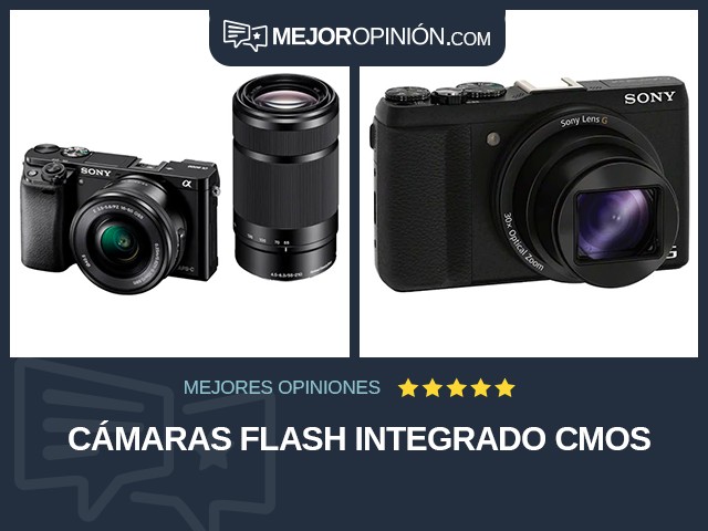 Cámaras Flash integrado CMOS