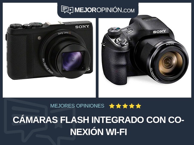 Cámaras Flash integrado Con conexión Wi-Fi