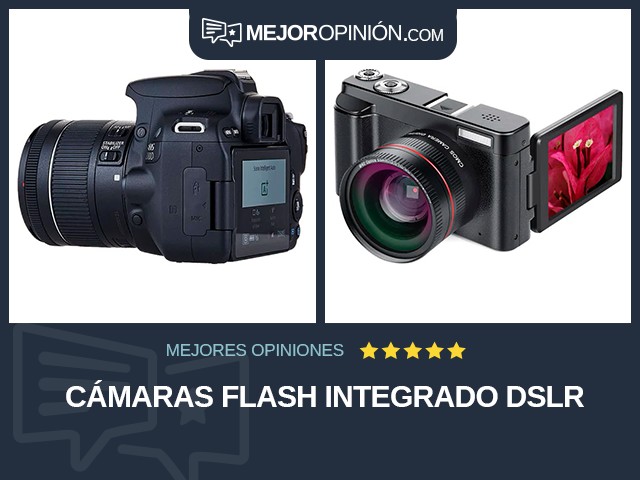 Cámaras Flash integrado DSLR