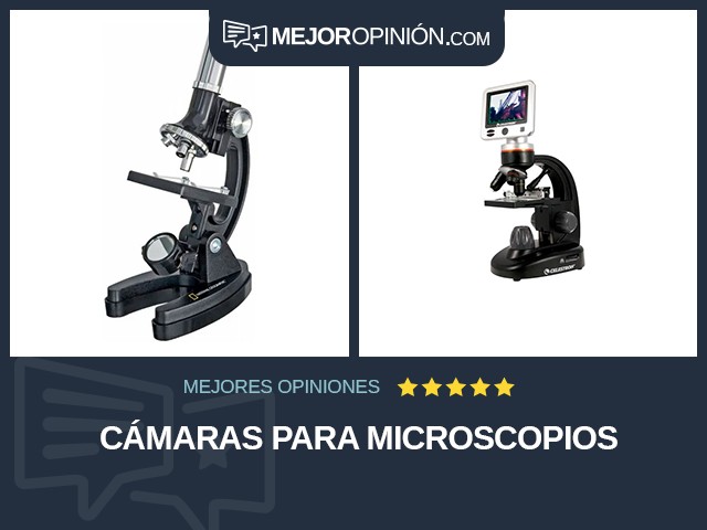 Cámaras para microscopios
