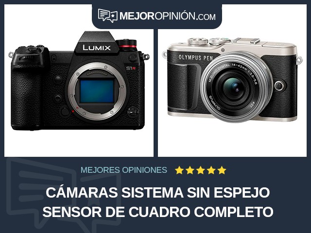 Cámaras Sistema sin espejo Sensor de cuadro completo