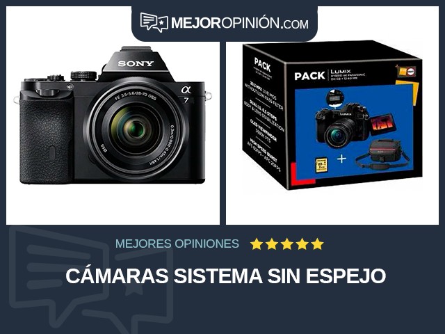 Cámaras Sistema sin espejo