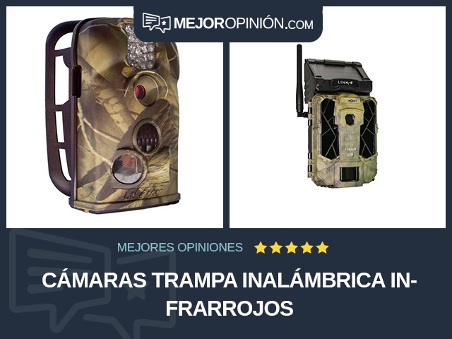 Cámaras trampa Inalámbrica Infrarrojos