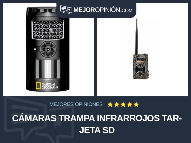 Cámaras trampa Infrarrojos Tarjeta SD