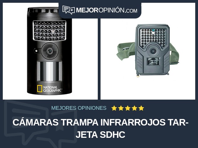 Cámaras trampa Infrarrojos Tarjeta SDHC