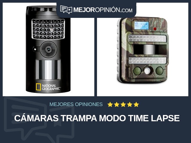 Cámaras trampa Modo time lapse