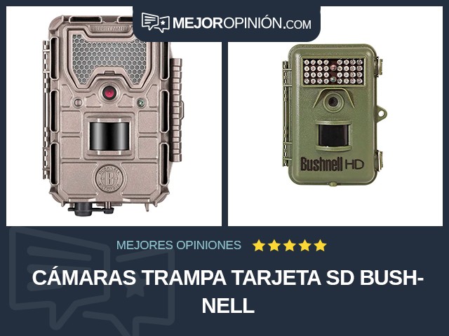 Cámaras trampa Tarjeta SD Bushnell