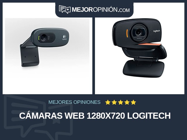 Cámaras web 1280x720 Logitech