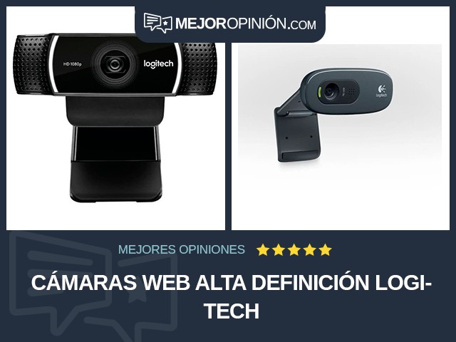 Cámaras web Alta definición Logitech