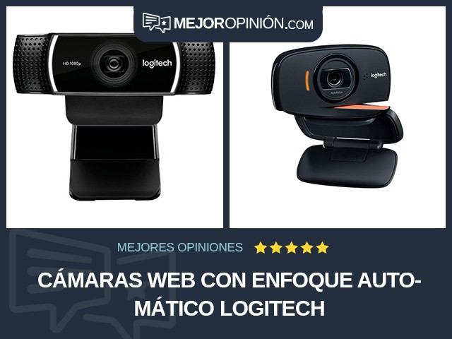 Cámaras web Con enfoque automático Logitech