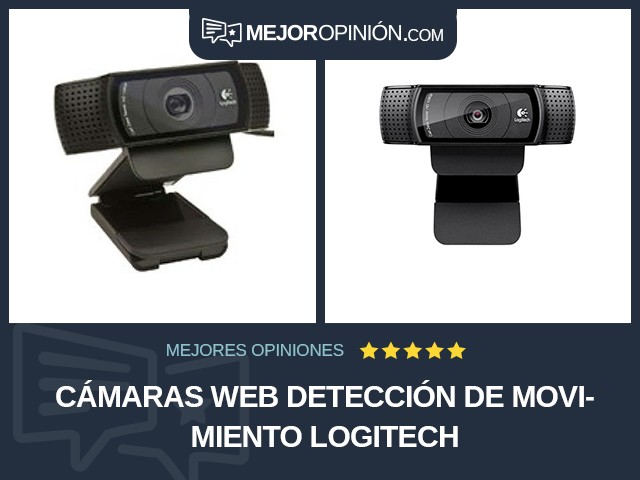 Cámaras web Detección de movimiento Logitech