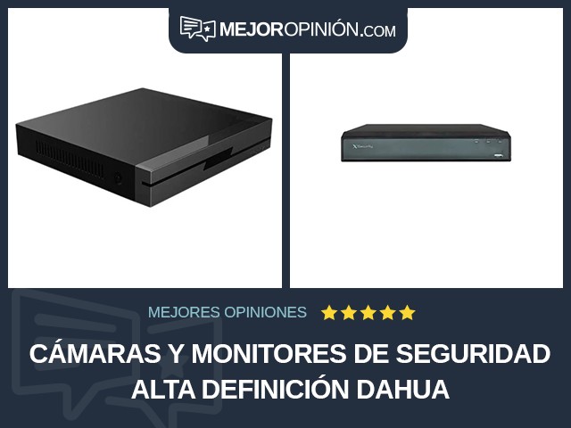 Cámaras y monitores de seguridad Alta definición Dahua