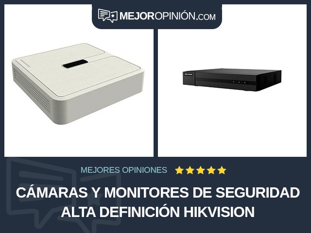 Cámaras y monitores de seguridad Alta definición Hikvision