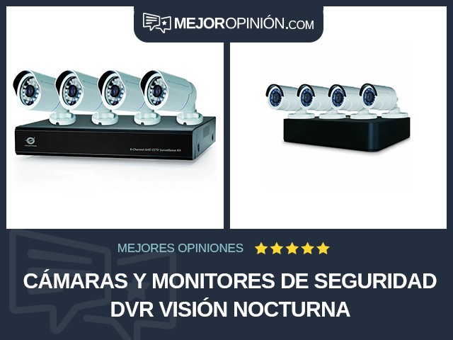 Cámaras y monitores de seguridad DVR Visión nocturna