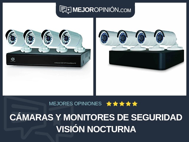 Cámaras y monitores de seguridad Visión nocturna