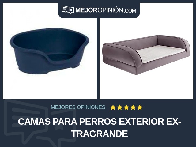 Camas para perros Exterior Extragrande