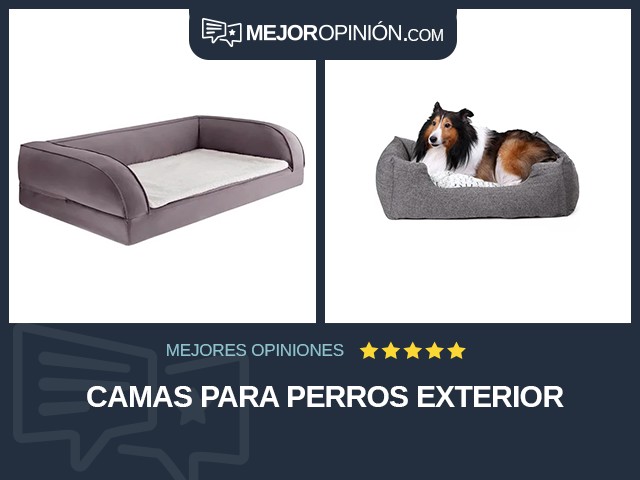 Camas para perros Exterior