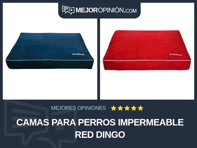 Camas para perros Impermeable Red Dingo