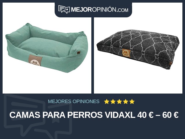 Camas para perros vidaXL 40 € – 60 €