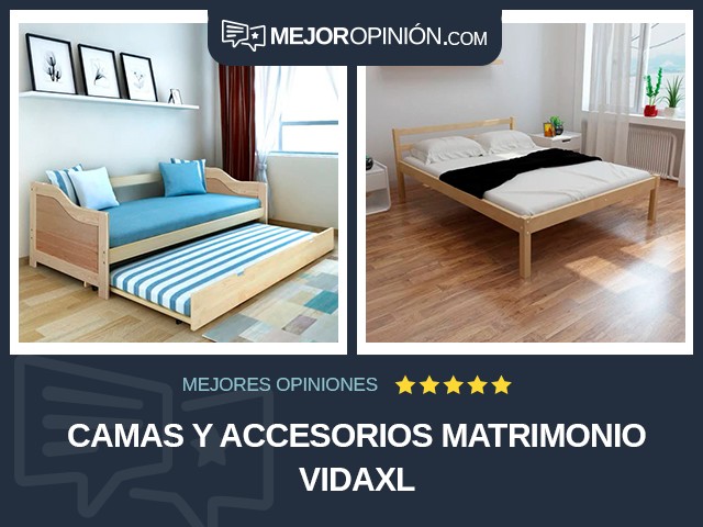 Camas y accesorios Matrimonio vidaXL