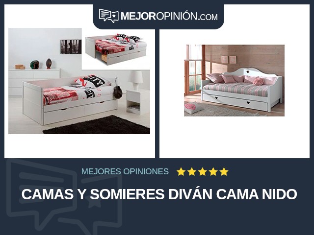 Camas y somieres Diván Cama nido