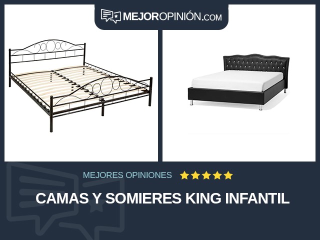 Camas y somieres King Infantil