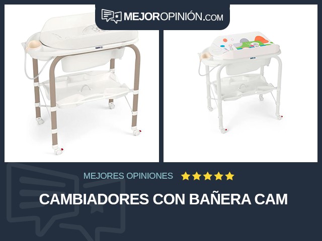 Cambiadores Con bañera Cam