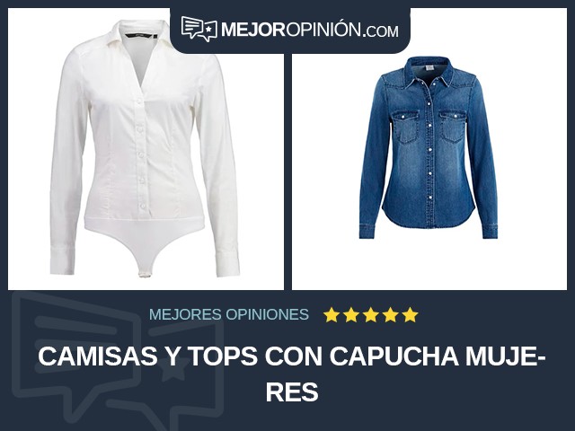 Camisas y tops Con capucha Mujeres